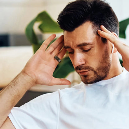 R02 For Xiaomi Smart Ring Men Women Military Grade Titanium Steel Shell Health Monitoring IP68&3ATM Waterproof Multi-sport Modes